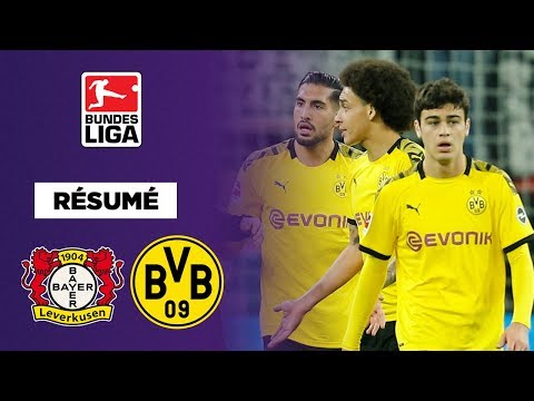 Résumé : Pluie de buts mais défaite du Borussia Dortmund contre le Bayer Leverkusen