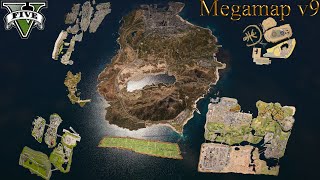 GTA 5 Mega Map Expansion Upgrade 9  Biggest GTA Map ever