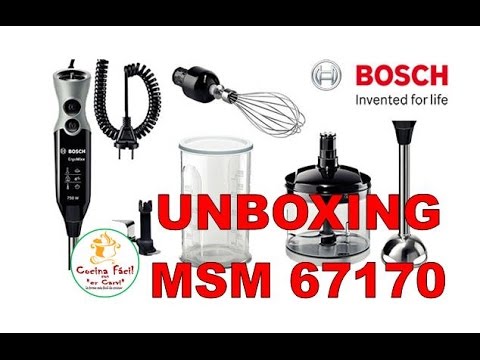 Bosch MSM67160GB Hand Blender Review