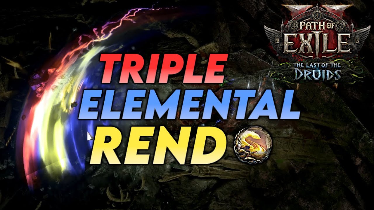 Triple Elemental REND Tech Titan - Build Overview (Second Wind) | Path of Exile 2 0.4