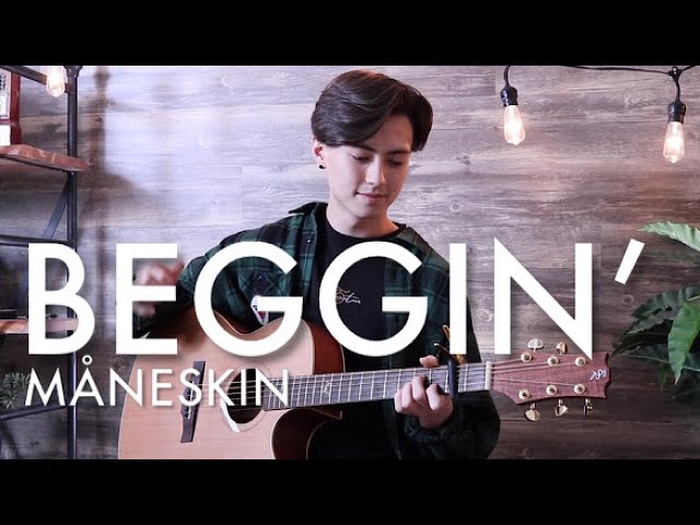 Beggin' - Måneskin - Cover (fingerstyle guitar) class=