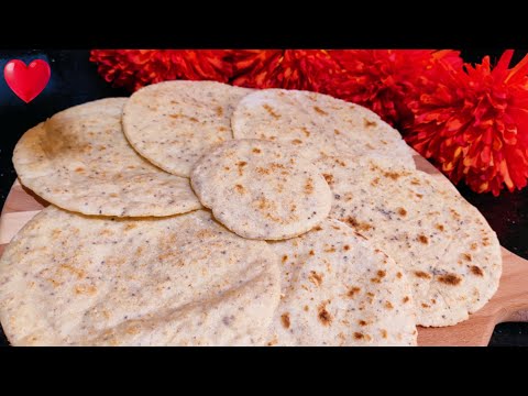 خبز دقيق الذرة البيضاء العجينة المطبوخةلحساسية الجلوتين مع منى الصيرفي