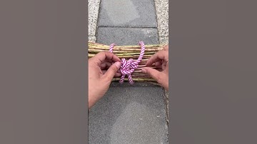 Upgraded version of the Bollinger knot, simple and convenient, safe#RopeKnot #RopeKnotTutorial