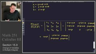 Math 251 - Section 15.9 - Change of Variables (5 of 5)