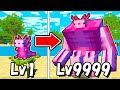 最強のウーパールーパーに進化するマインクラフトがヤバイwwwww【マインクラフト】