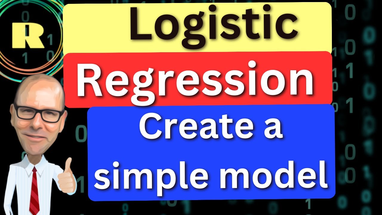 Logistic regression - create your first simple model using R - YouTube