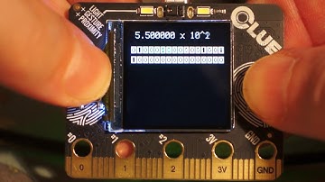 Floating Point Visualisation on the CLUE in CircuitPython