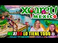 🇪🇸 MI HIJA ESPAÑOLA JAMÁS VIÓ ALGO COMO EL PARQUE XCARET EN MÉXICO ¿México lo tiene todo?