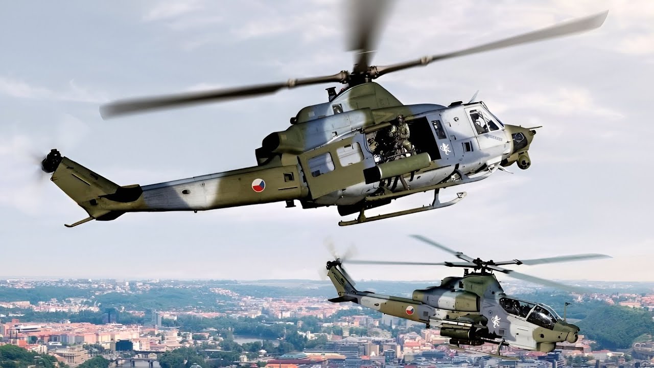 Czech Military Helicopter Crashes Near Namest nad Oslavou