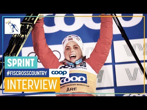 Therese Johaug | "It was a crazy race" | Women's Sprint | Åre | FIS Cross Country