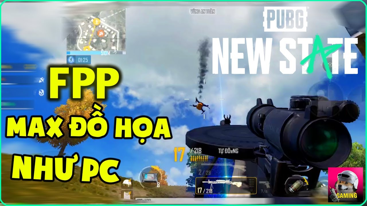 PUBG NEW STATE | Cực phê với bắn FPP Max đồ họa trên ROG PHONE 3