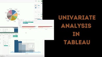 Univariate Analysis in Tableau