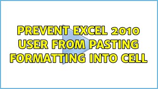 Celebrity Prevent Excel 2010 user from pasting formatting into cell Net Worth