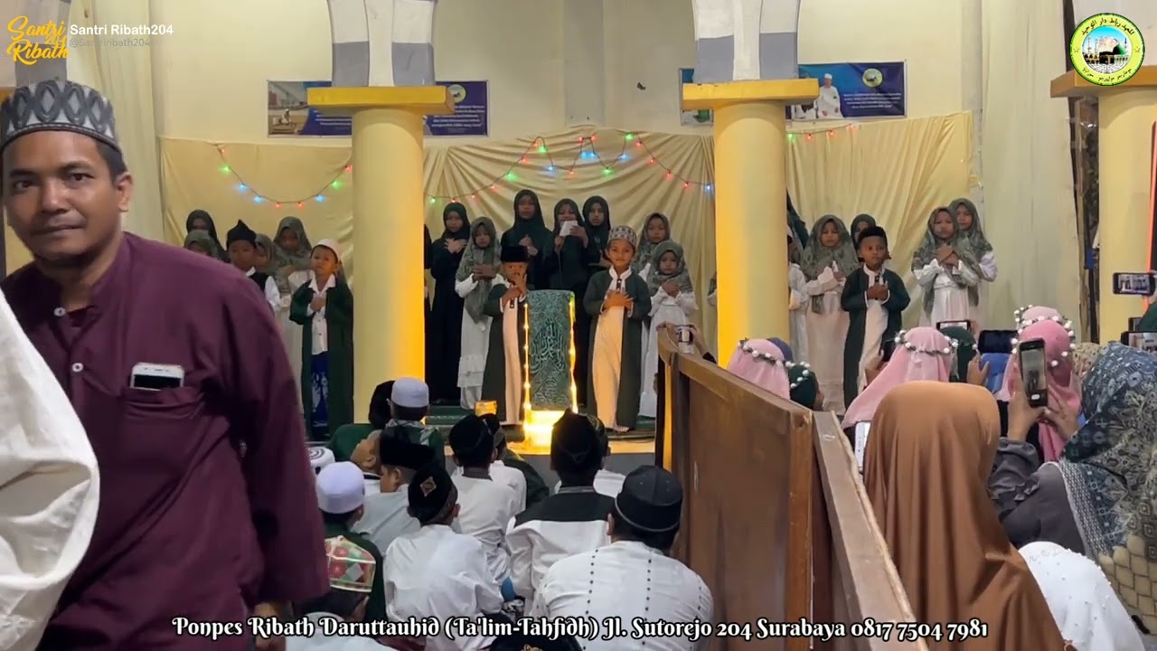 Mawlid 2023 | Mawlid 6 Bahasa di Ponpes Ribath Daruttauhid Surabaya | 1445H/ 2023M