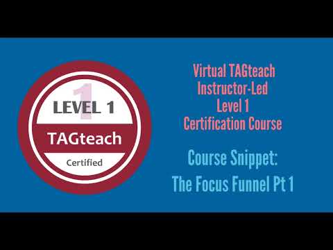TAGteach Virtual Instructor Led Course Snippet #1