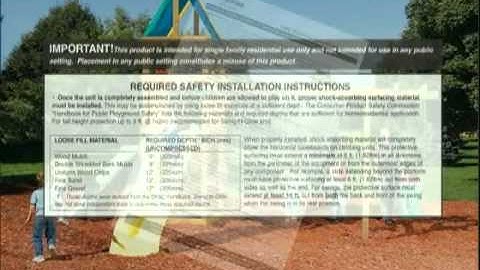 Ch 13 - Safety Installation, Custom/DIY Install DVD - Swing-N-Slide NI 2103