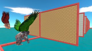 Who Flies Faster - Mutant Primates or Infernals - Animal Revolt Battle Simulator