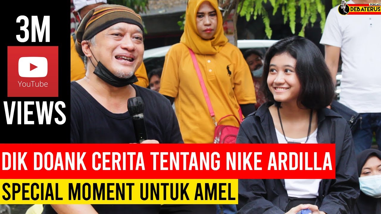 Dik Doank Cerita Saat Nike Ardilla Menjadi Modelnya Kepada Amel