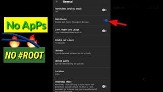 Haw to apply dark theme any android smart phone_in Santali screenshot 2