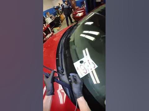 Honda Wiper Insert Replacement POV ππ #honda #hrv #wiperblades #