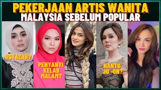 Pekerjaan Artis Wanita Malaysia Sebelum Popular Aina Abdul Pernah Menyanyi Di Kelab