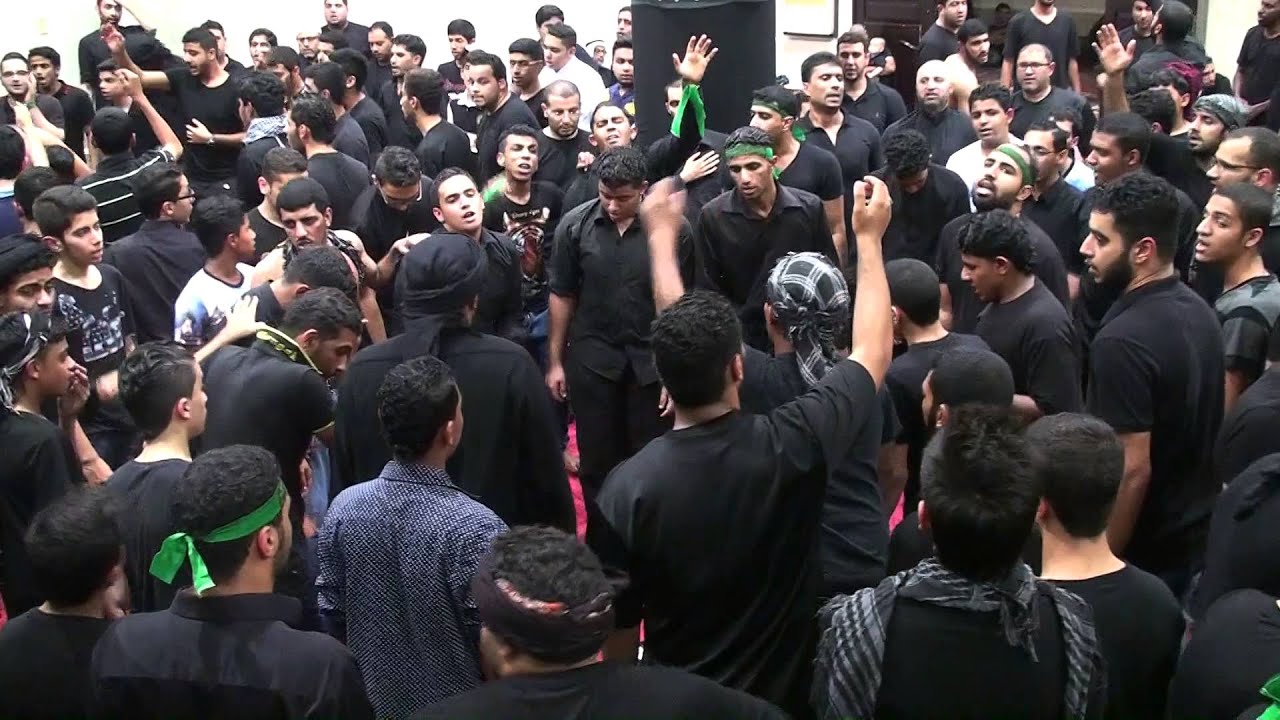 العزاء القطيفي عزاء سيد الشهداء ع في حسينية النهاش الليلة التاسعة من محرم الحرام 1436 هـ