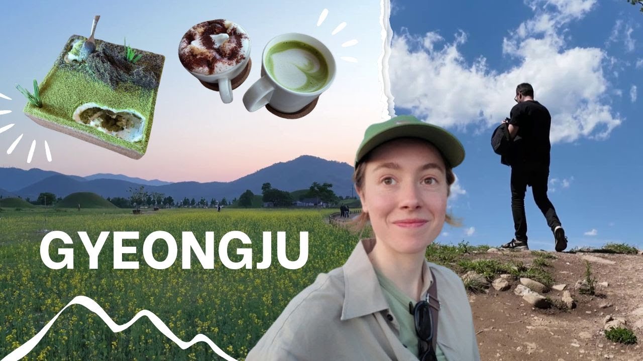 Gyeongju vlog ⛰️ Foodie heaven, historical burials & beautiful night views (with subtitles)