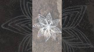 #161,daily rangoli design #muggulu #trending #simpledesign #ytshorts #dots #muggulusimple #friday
