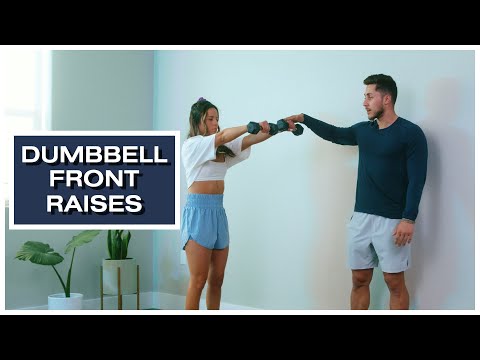 Dumbbell Front Raise | Easy 1 Minute Tutorial