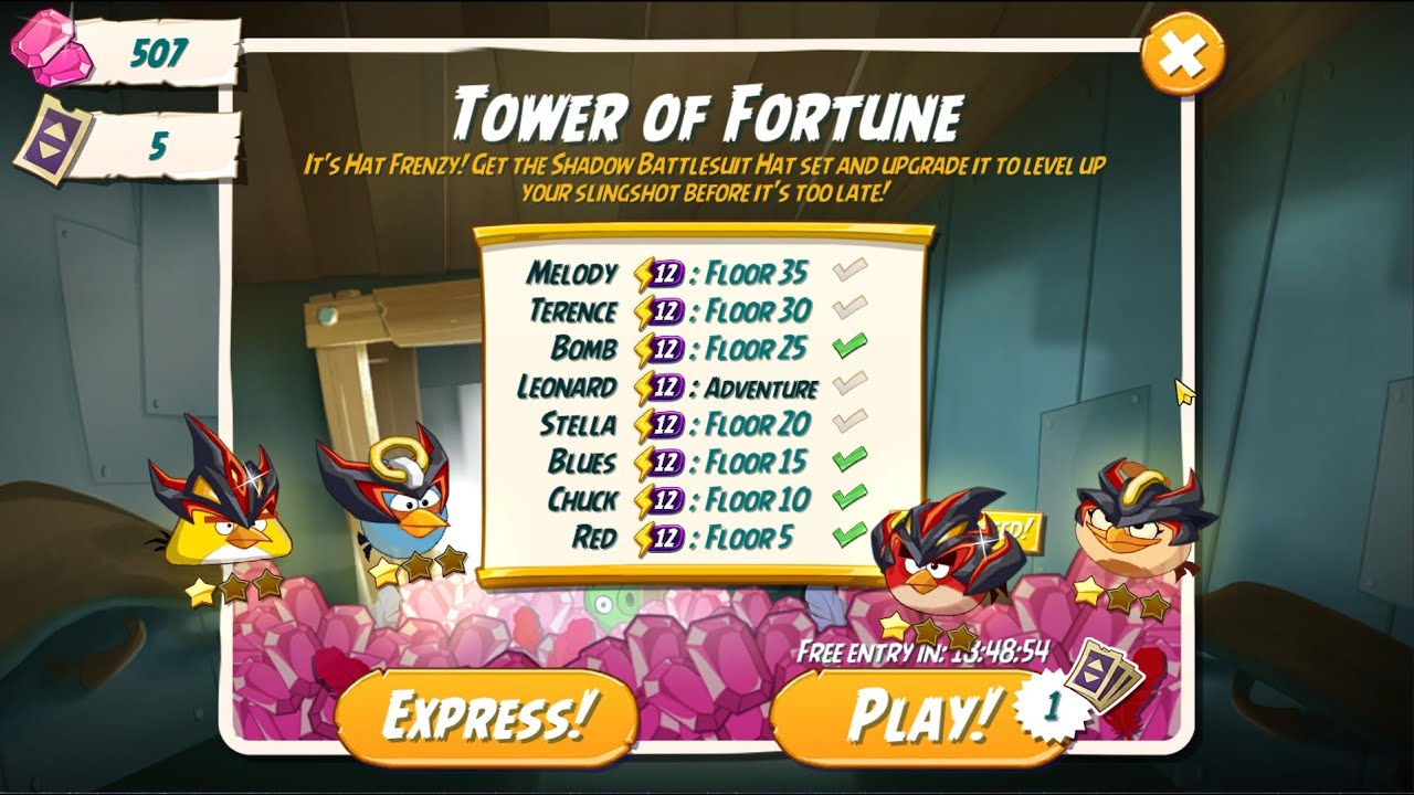 Golden Express Ticket VS Normal Ticket In Tower Of Fortune