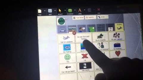 Moving buttons on Dynavox Compass