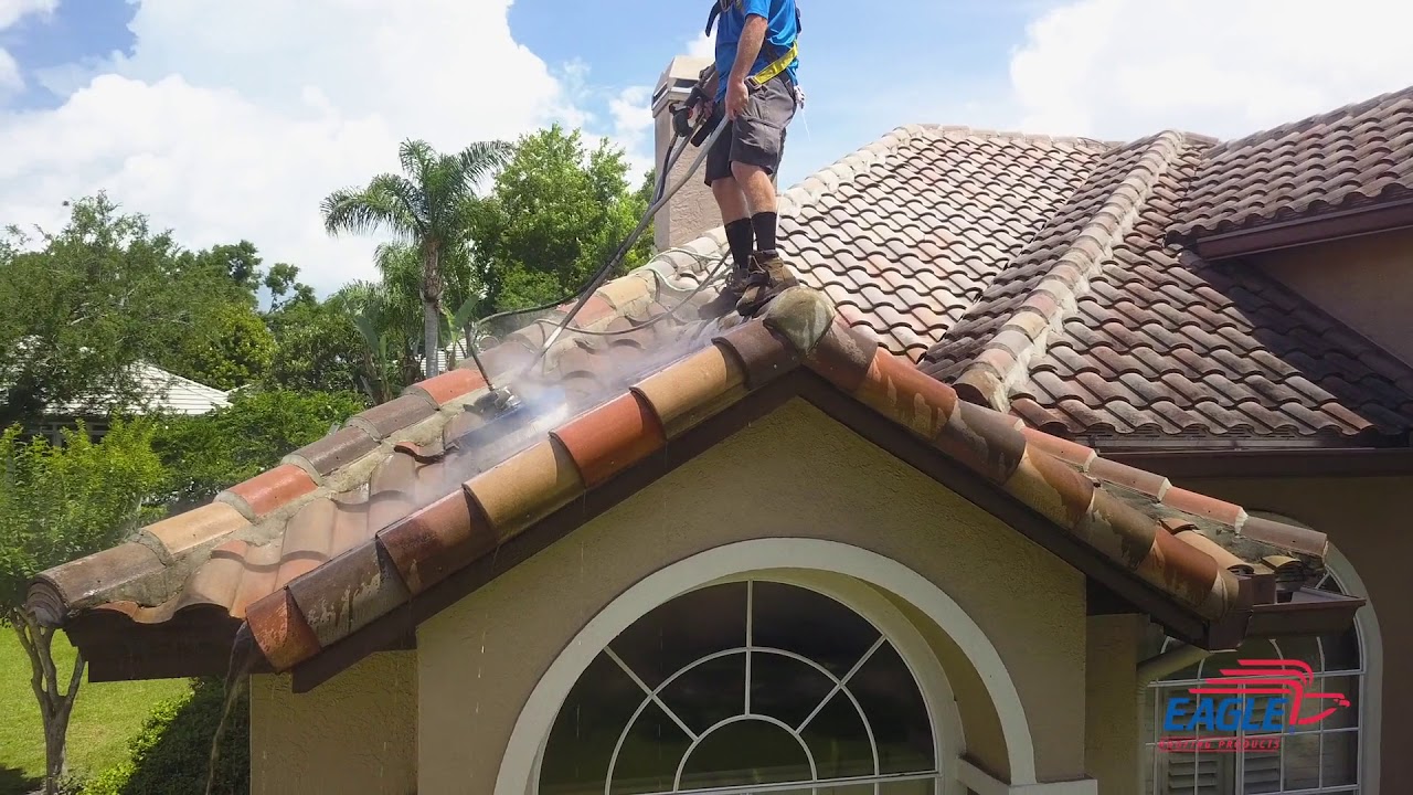 How To Clean Concrete Roof Tiles 