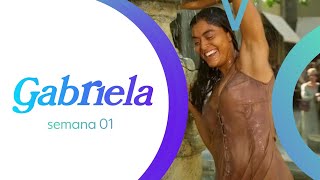 Gabriela: Chamada da Semana 01 (De 25/10 à 29/10) no Novelix! 🌺