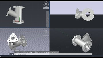 AutoCAD 2020 3D Practice Drawing: Pipe Joint Valve