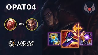 MID.GG: [ Opat04 ] Vladimir BOT vs Draven | EUW GRANDMASTER | LOL Season 2025