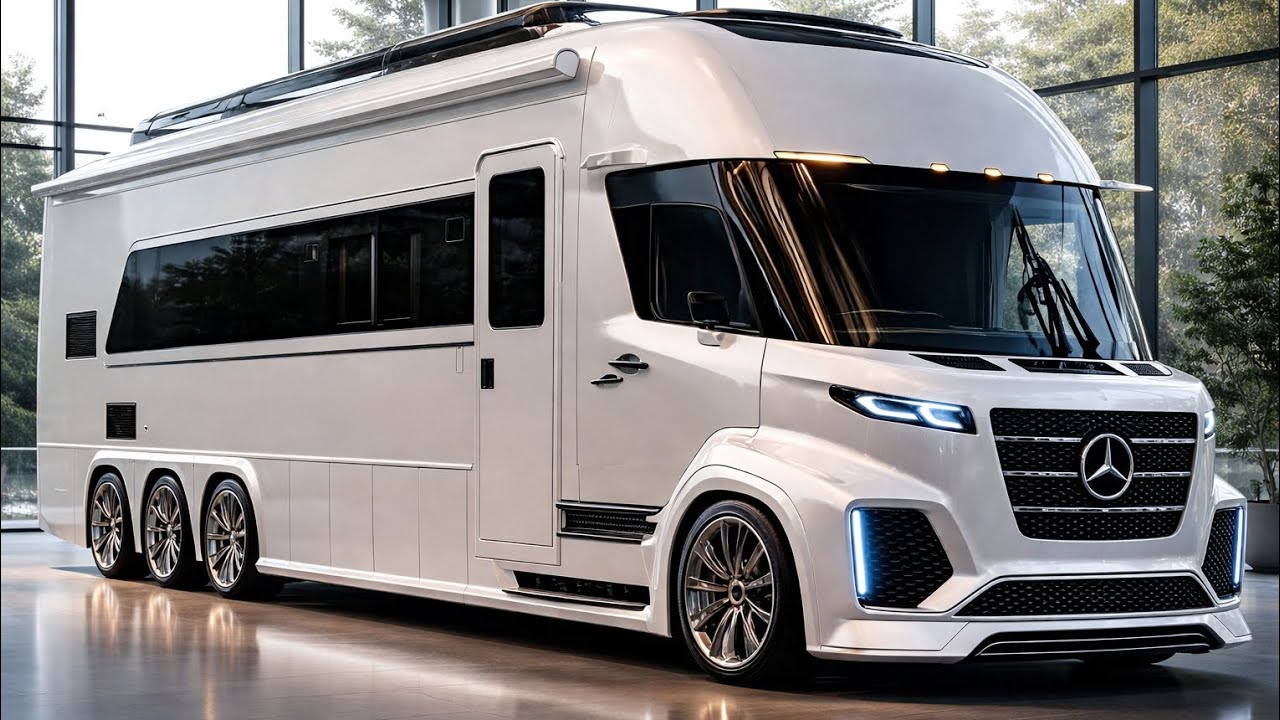 INSANE 2027 Mercedes Luxury Camper RV | The Ultimate Rolling Mansion on Wheels