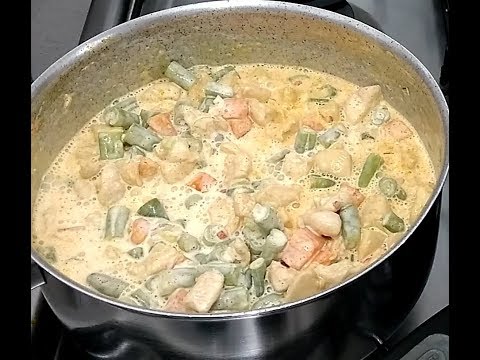 Vídeo: Como Cozinhar Frango Com Vegetais Em Creme De Leite