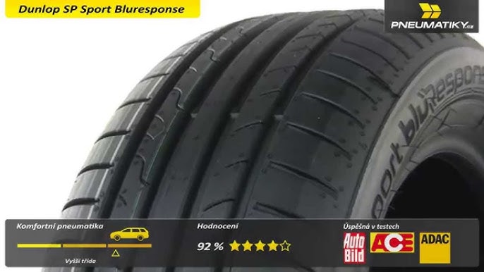 Dunlop SP Sport Blueresponse ○ Summer Tyres ○ Oponeo™ - YouTube