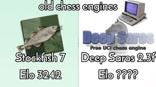 Chess engine legends clashing | Stockfish 7 Vs Deep Saros 2.3f | Old but not obsolete chess engines screenshot 1