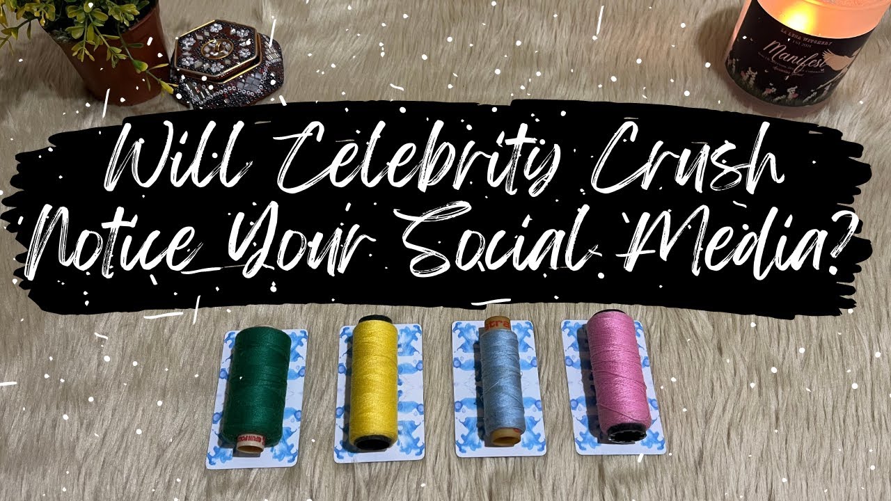 📲😎 Will Your Celebrity Crush Notice You on Social Media? Pick a Card!