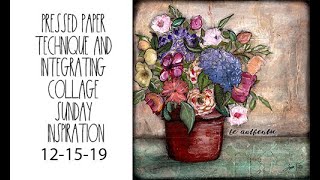 gesso and modeling paste for texture Sunday inspiration 9-9-18 - Shawn  Petite