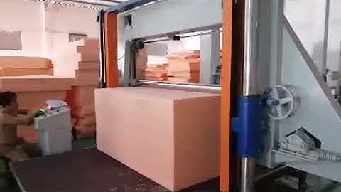 SR H02 High Quality Horizontal Sponge Cutting Machine