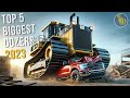 Top 5 biggest and most powerful bulldozers in the world in 2023