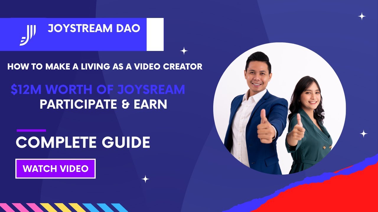 PARTICIPATE & EARN JOYSTREAM DAO $12M WORTH OF $JOY TO BE SHARED