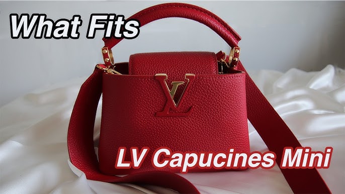 LOUIS VUITTON CAPUCINES, Whats In My Bag & Full Review