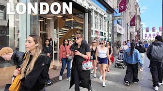 London Summer Street Walk 2025 | Walking Through the Heart of London City | London Summer Walk 4K