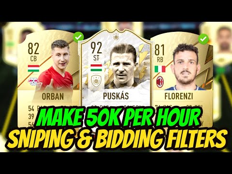 HOW TO MAKE 50K PER HOUR IN FIFA 22 EASIEST WAY TO MAKE COINS ON FIFA 22! | BEST TRADING METHOD!