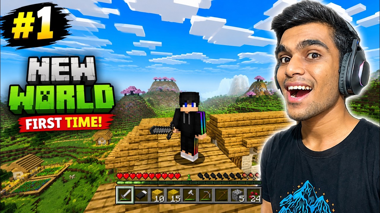 Comeback😀in Minecraft Series ep1 | java edition #minecraft - YouTube