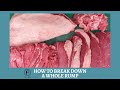 HOW TO BREAK DOWN A WHOLE RUMP | AUSTRALIAN D-RUMP | ROSEDALE RUBY AUSTRALIAN D-RUMP | Papa Jess