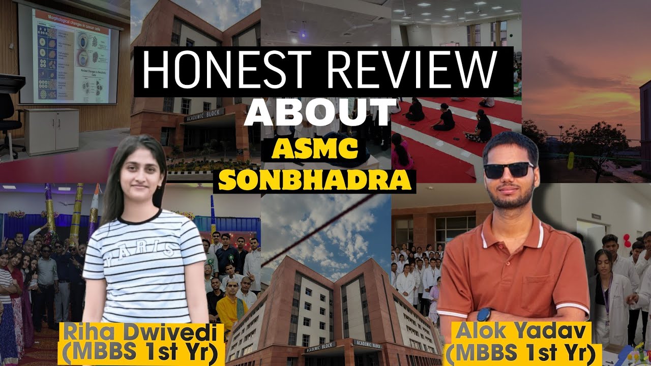 MBBS at ASMC SONBHADRA ⚕️ | Honest Review Of Autonomous State Medical College 👨‍⚕️🏥 By Riha Dwivedi